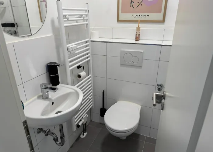 公寓 Prostays In - 1 Schlafzimmer - 2 Betten 门兴格拉德巴赫